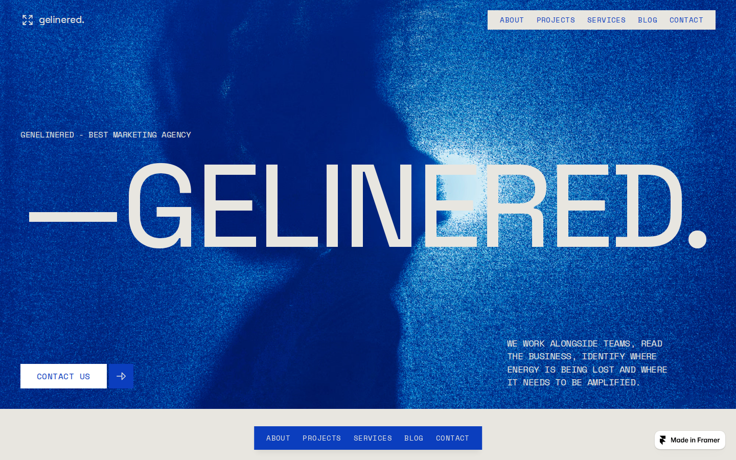 Gelinered template preview