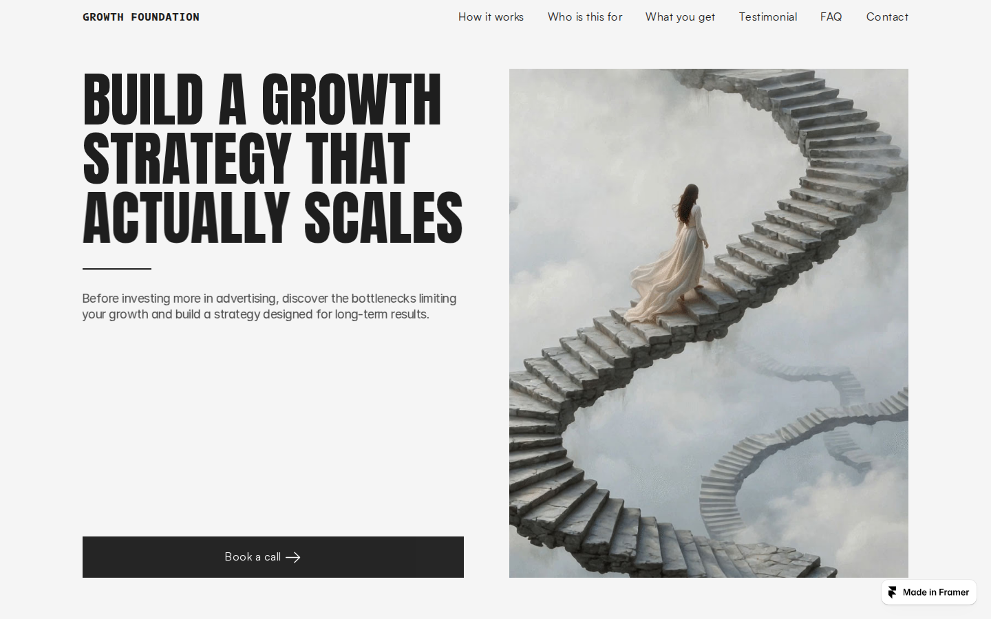 GROWTH FOUNDATION template preview