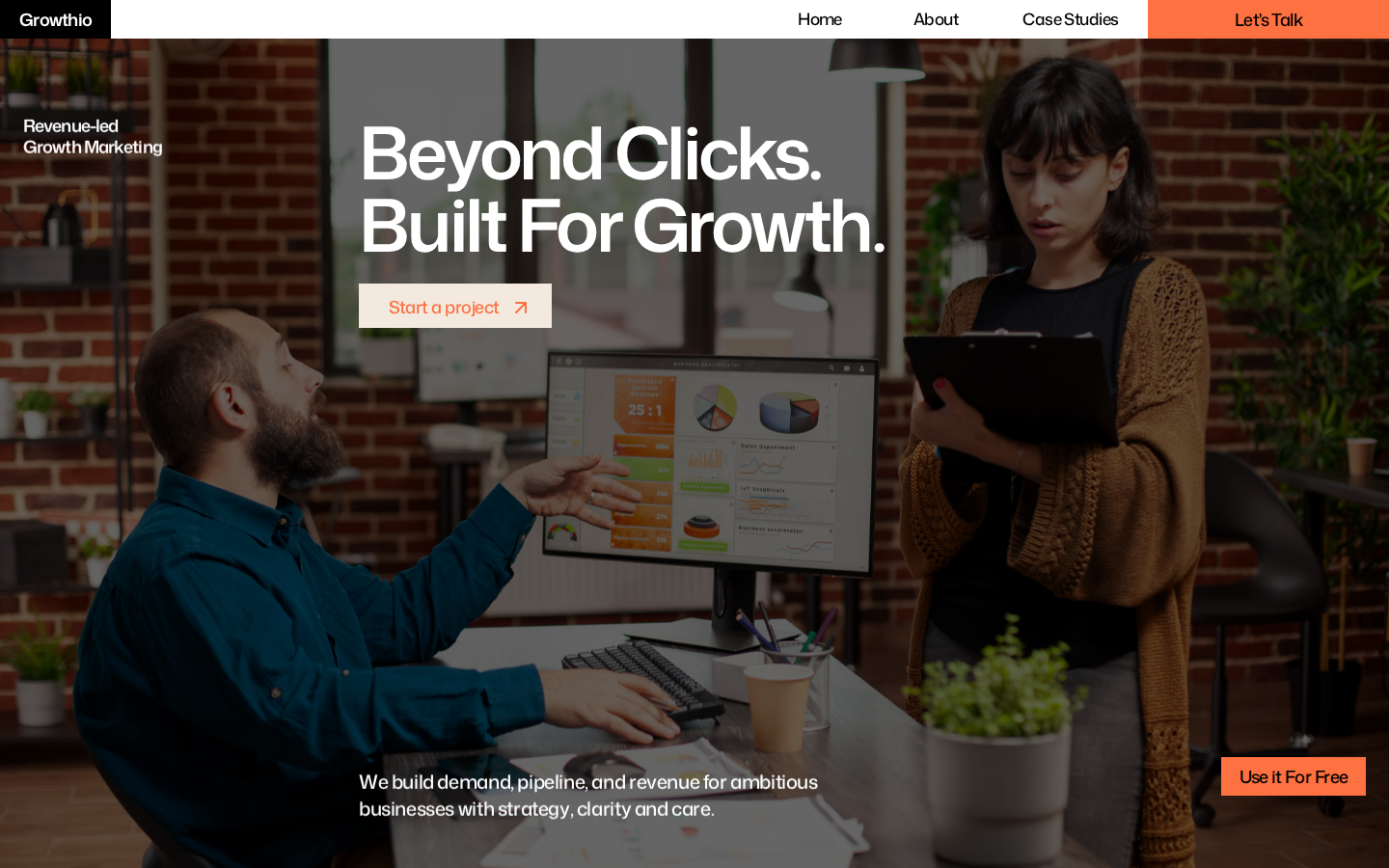 Growthio template preview
