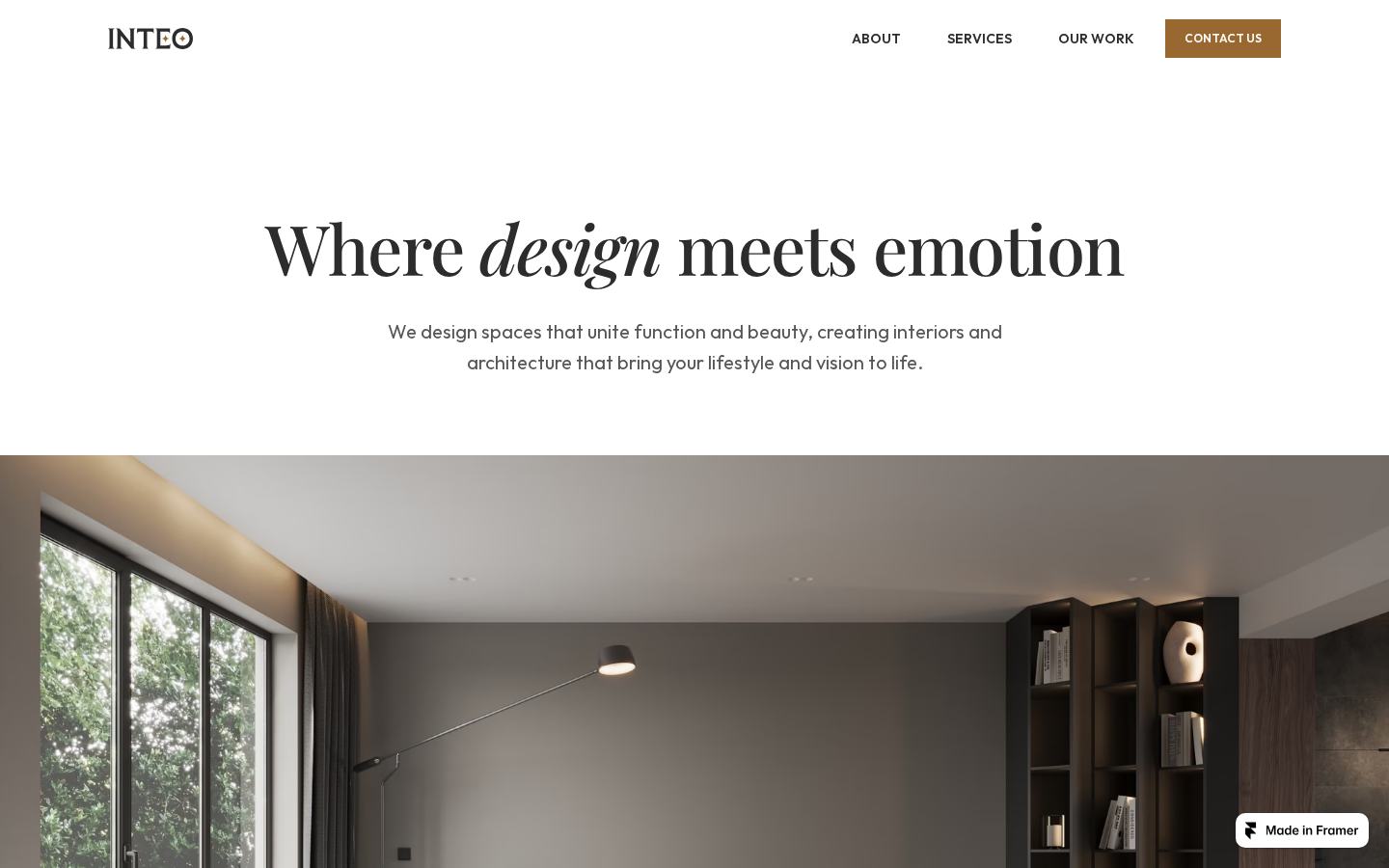 Inteo template preview
