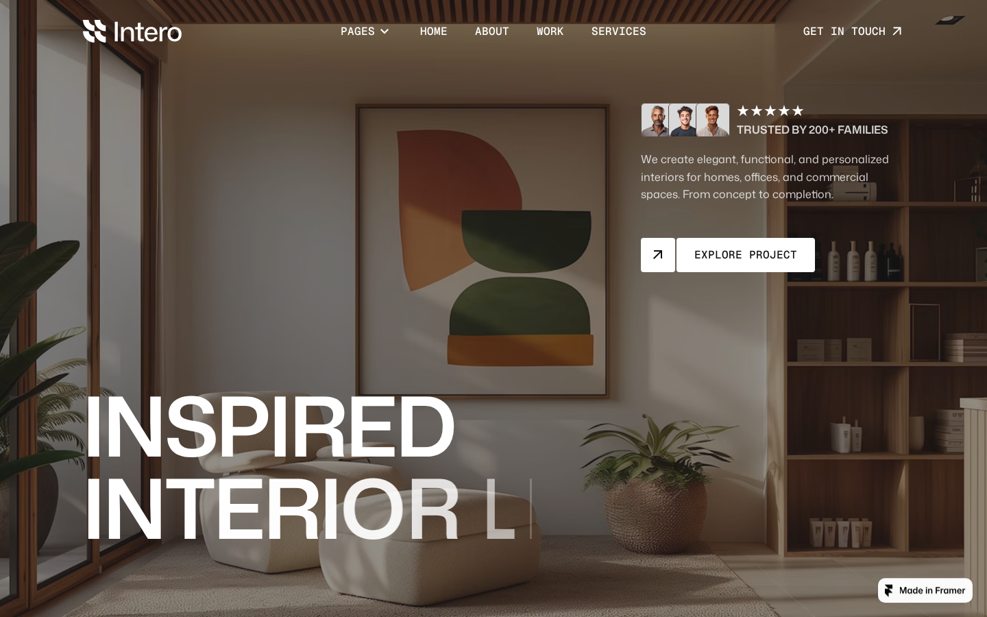Interos template preview