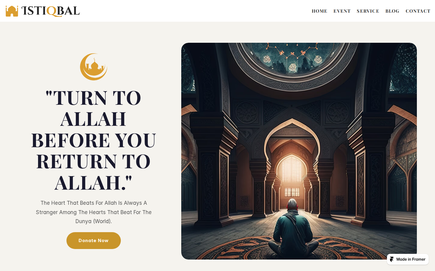 Istiqbal template preview