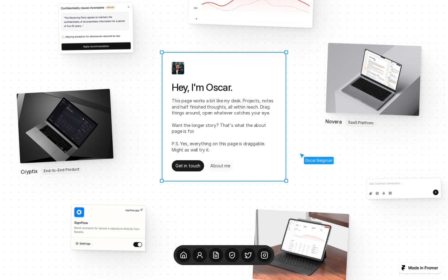 Jotter template preview