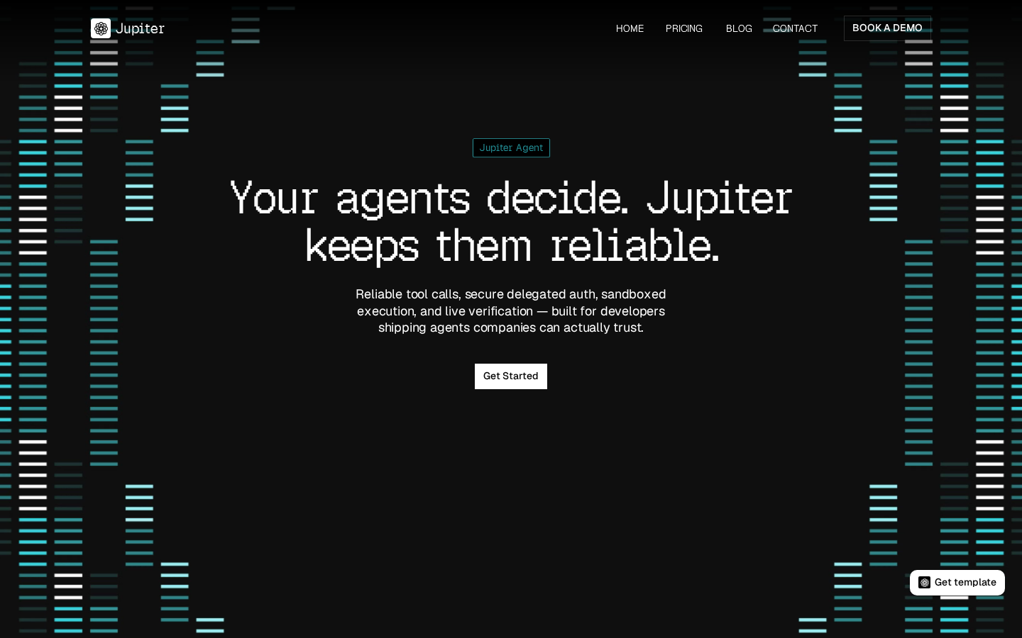 Jupiterr template preview