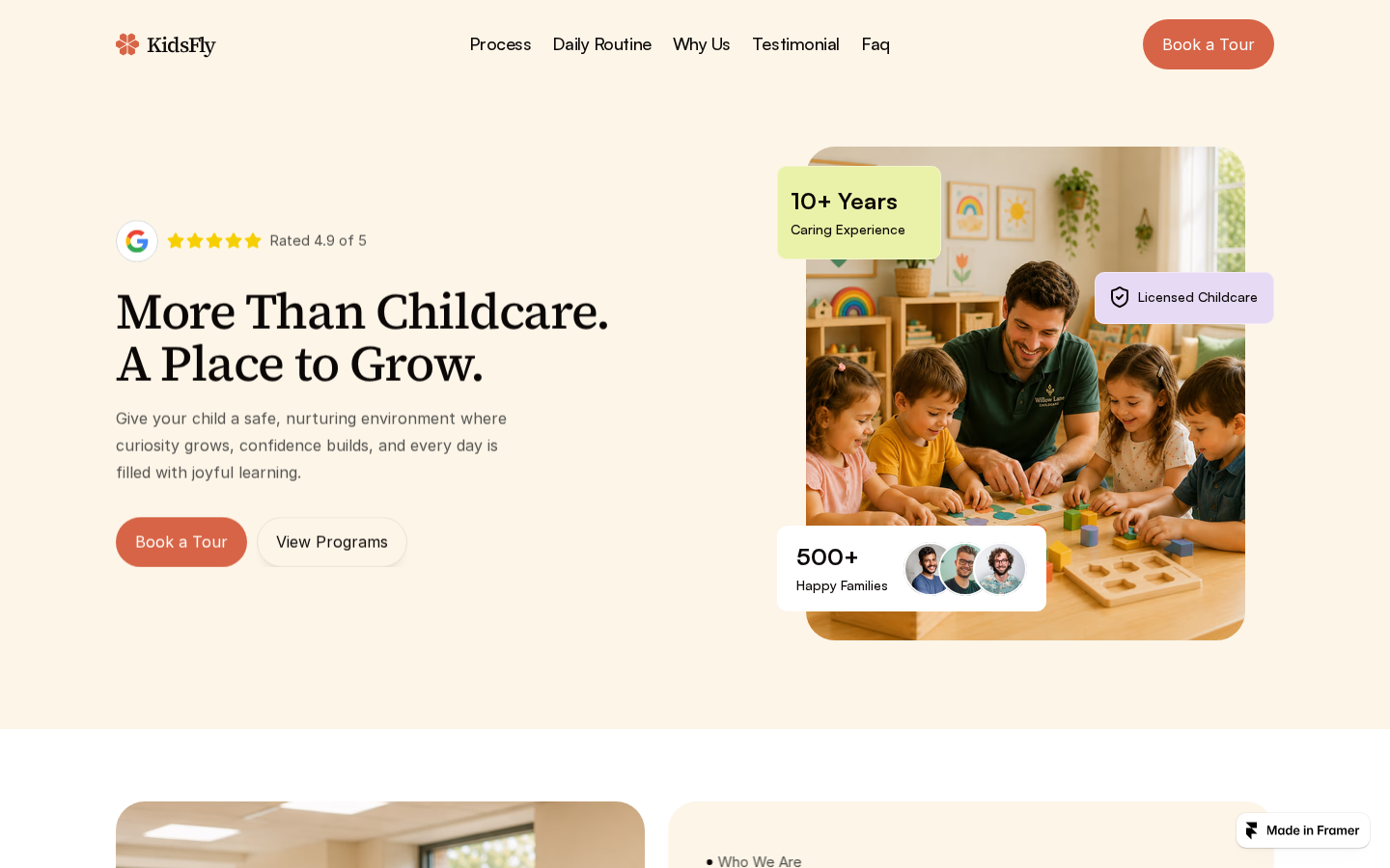 KidsFly template preview
