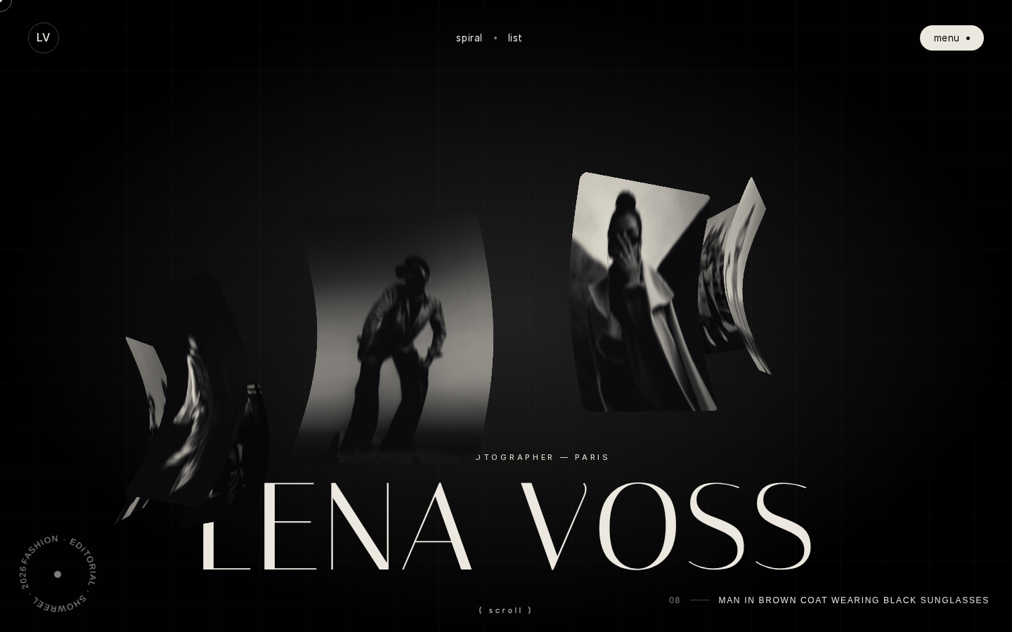 Lena Voss template preview