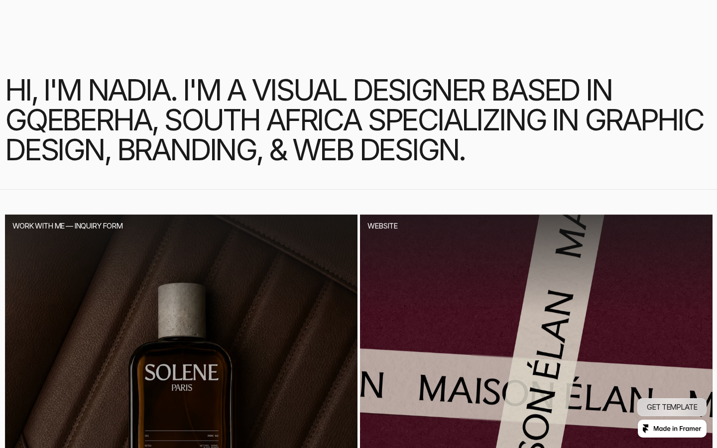 LinkUp template preview