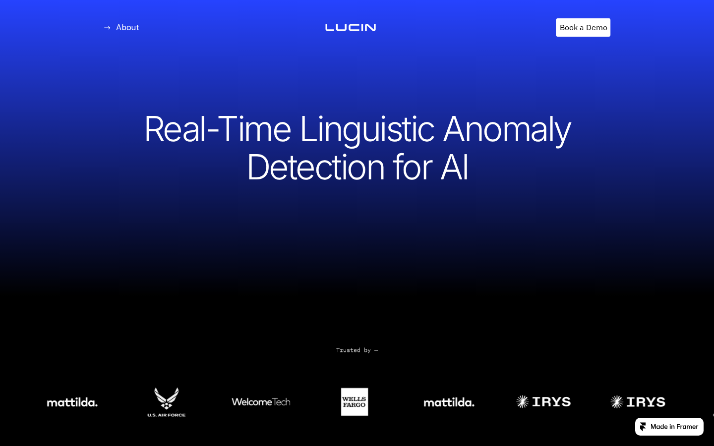 Lucin template preview
