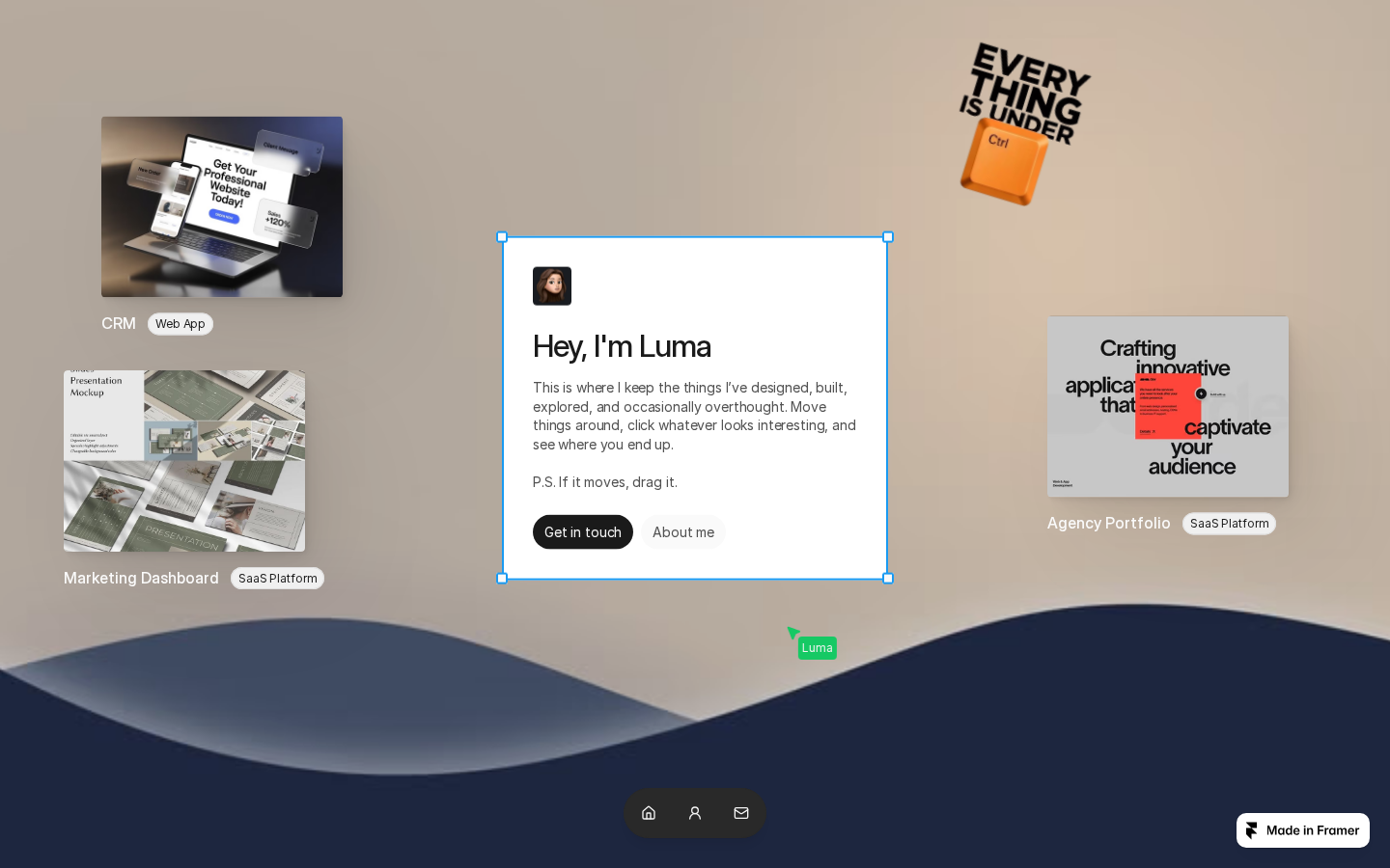 Luma Lowkey template preview