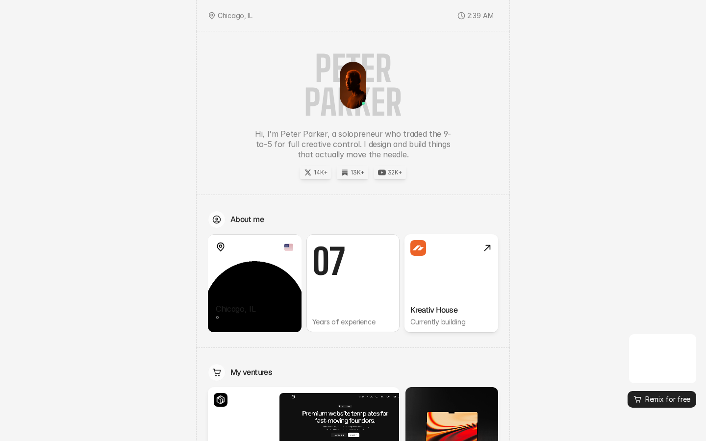Lumen Smart Lamp template preview