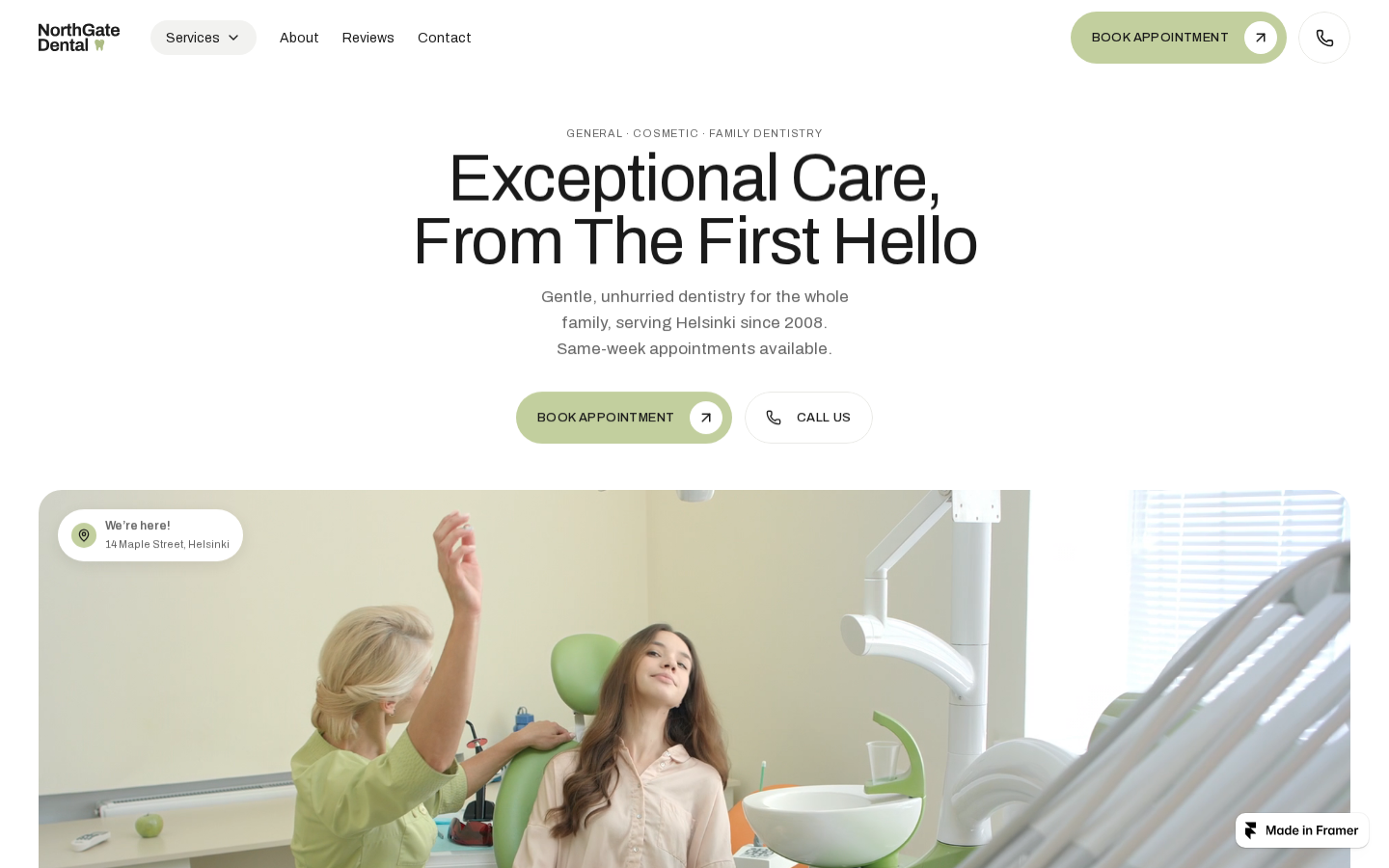 LUMEN Studio template preview
