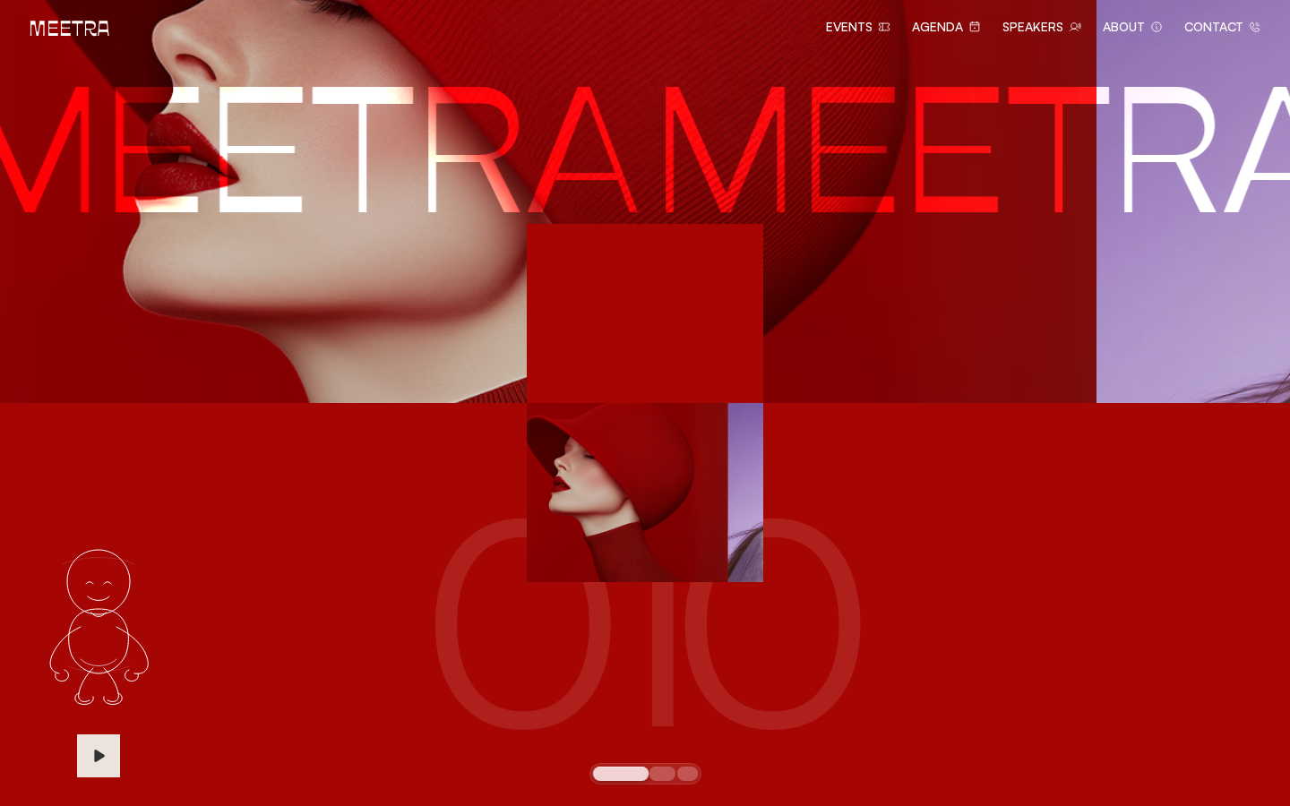 Meetra template preview