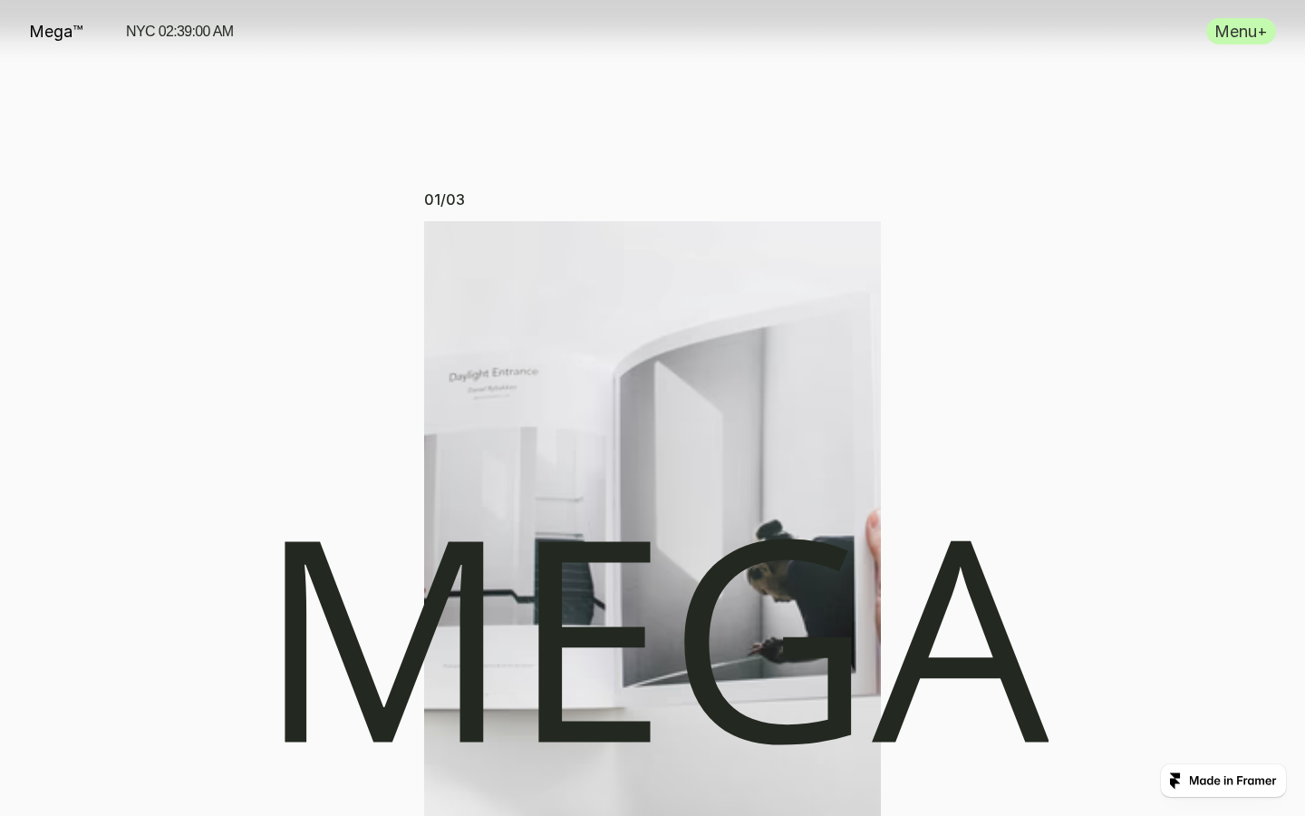 Mega template preview