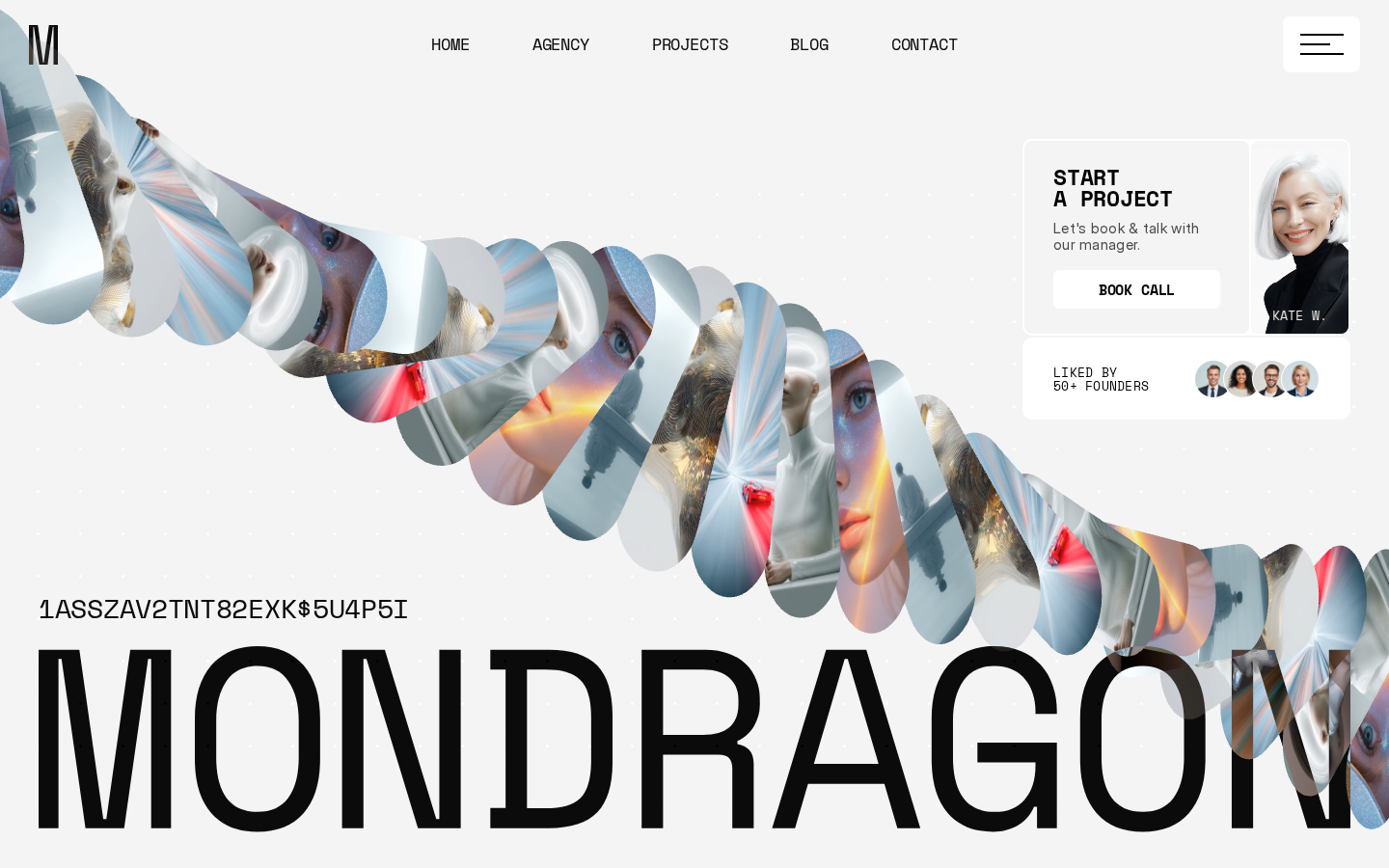 Mondragon template preview