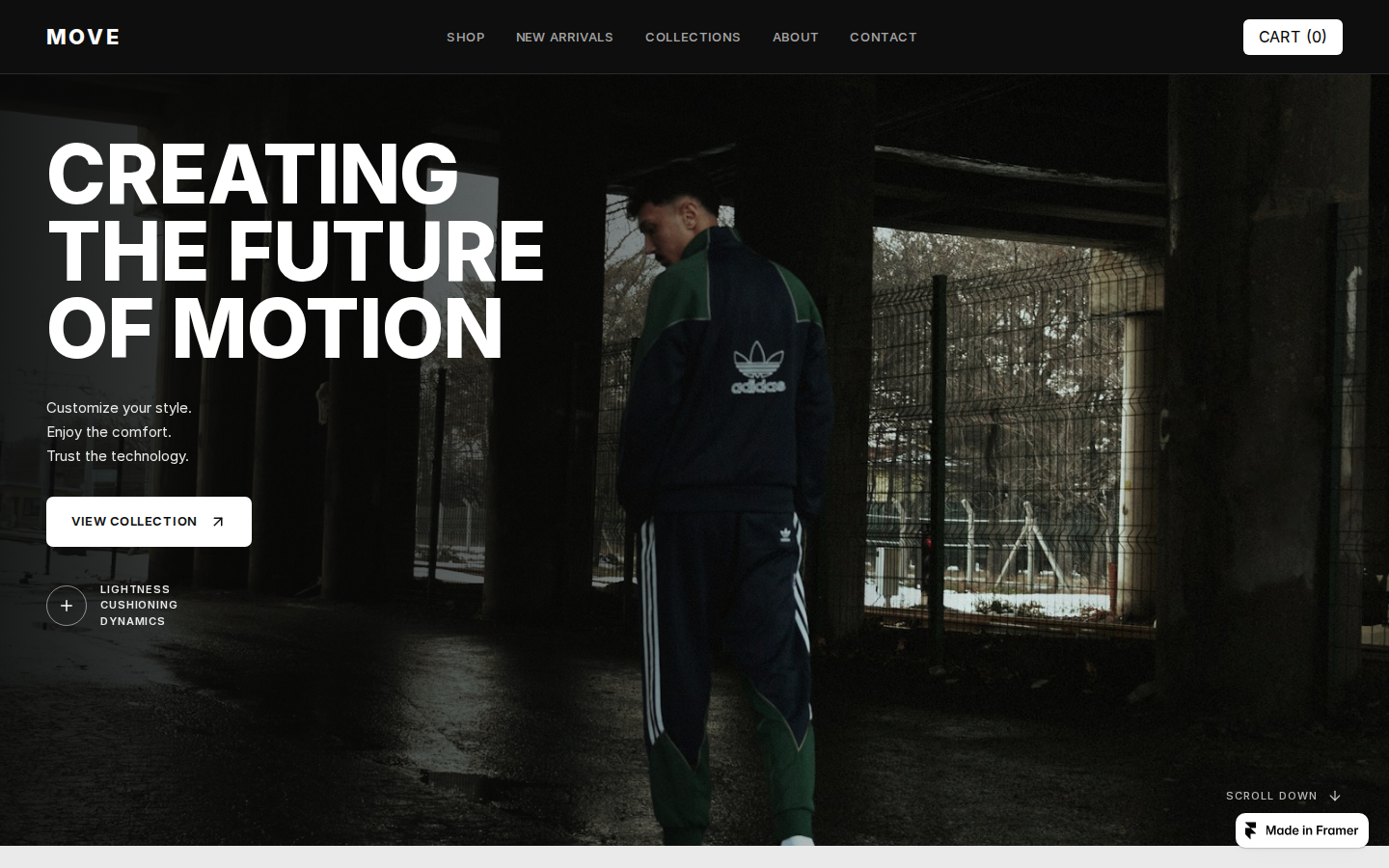 MOVE Boots template preview