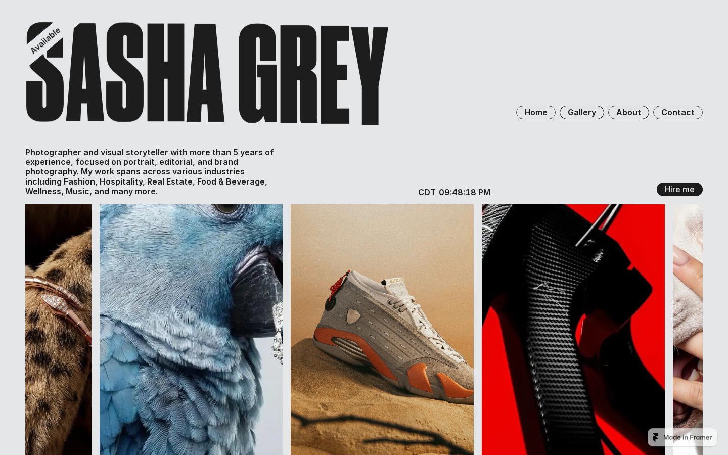 My Archive template preview