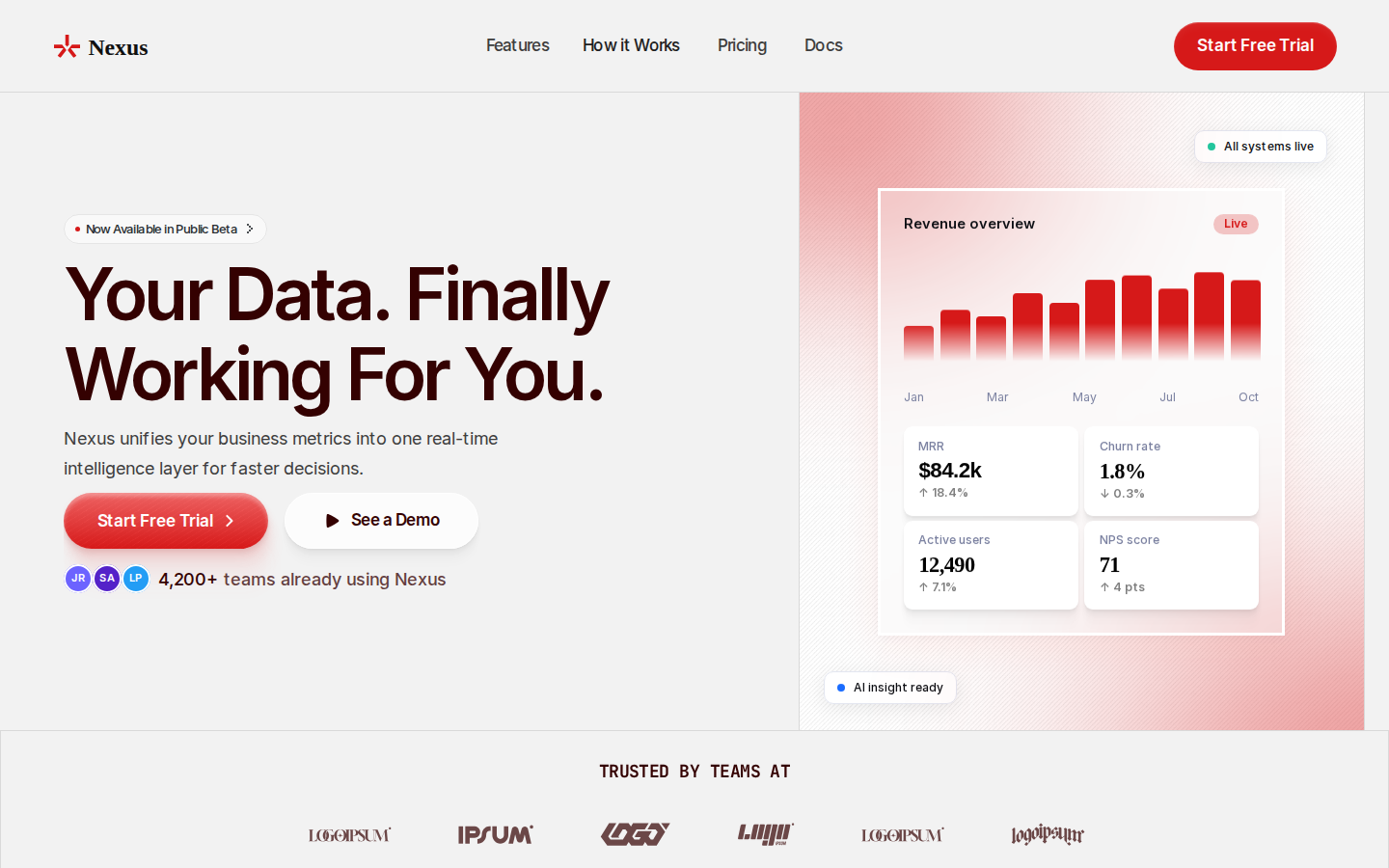 N3xus template preview