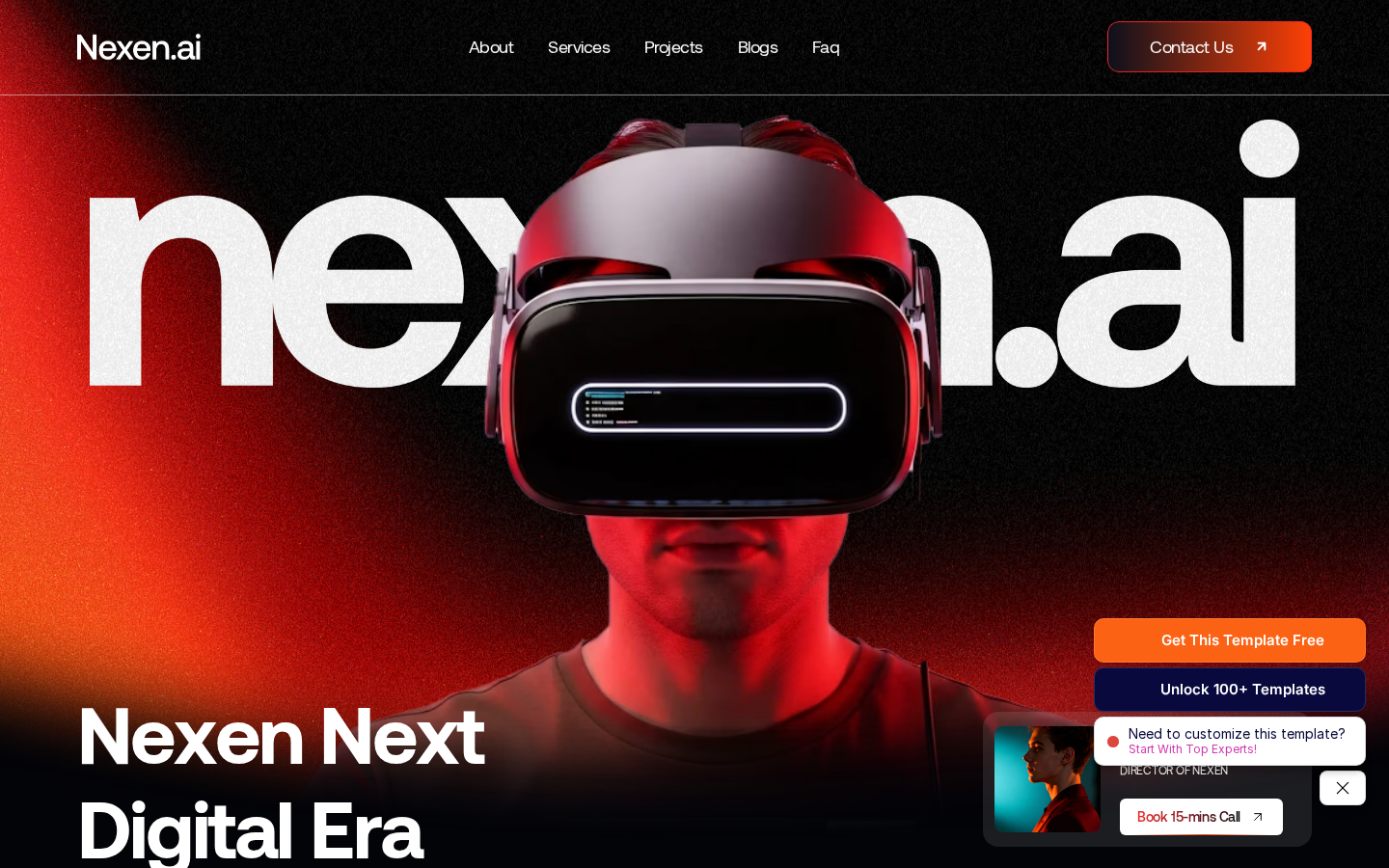 NexanAi template preview