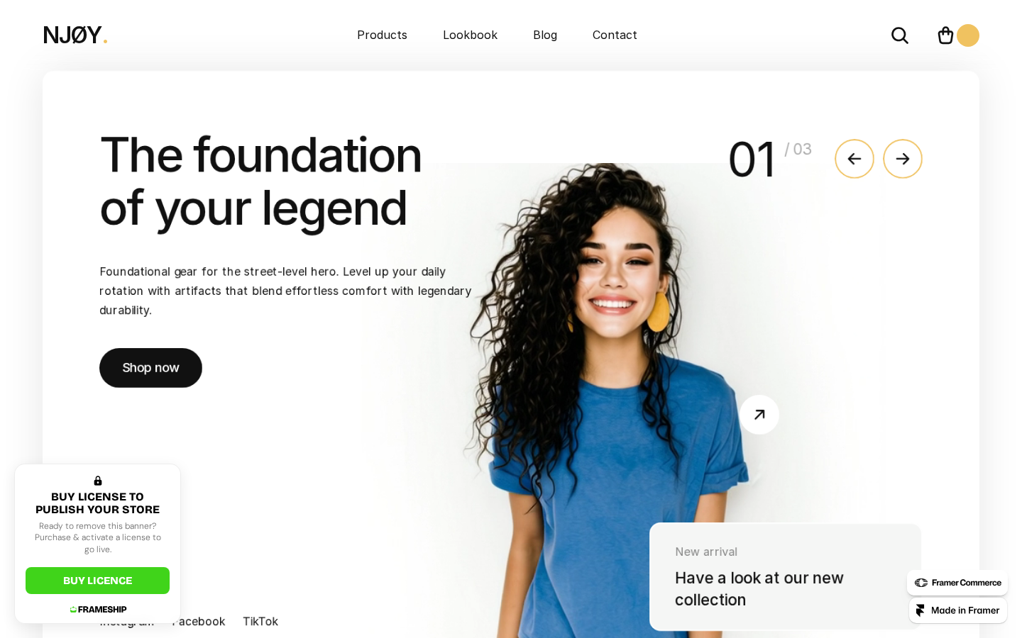 NJOY template preview