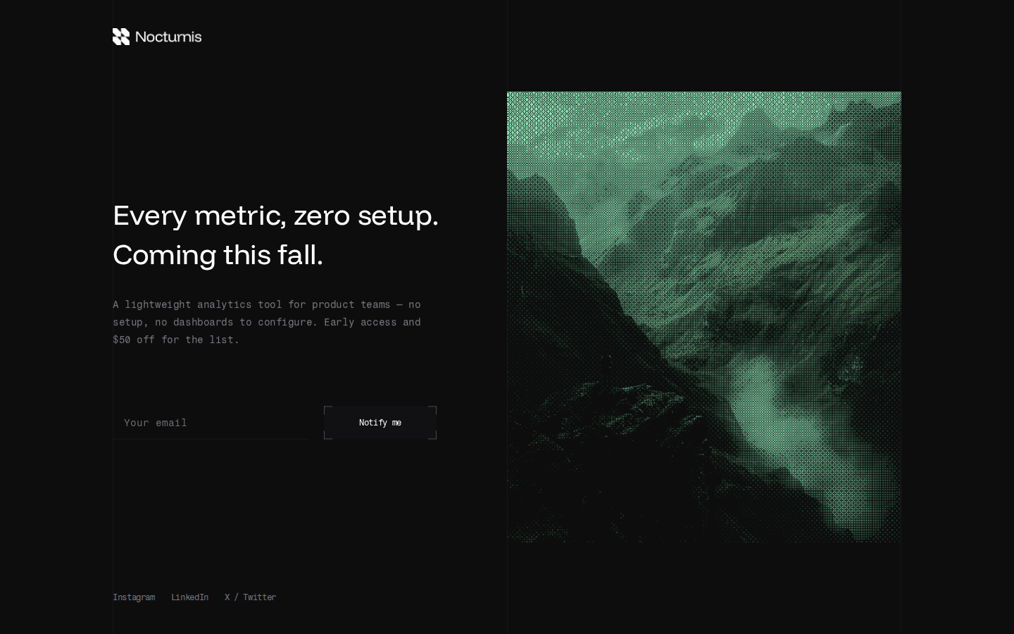 Nocturnis template preview