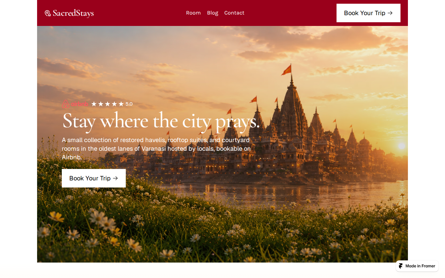 Noor Halal Hotel template preview