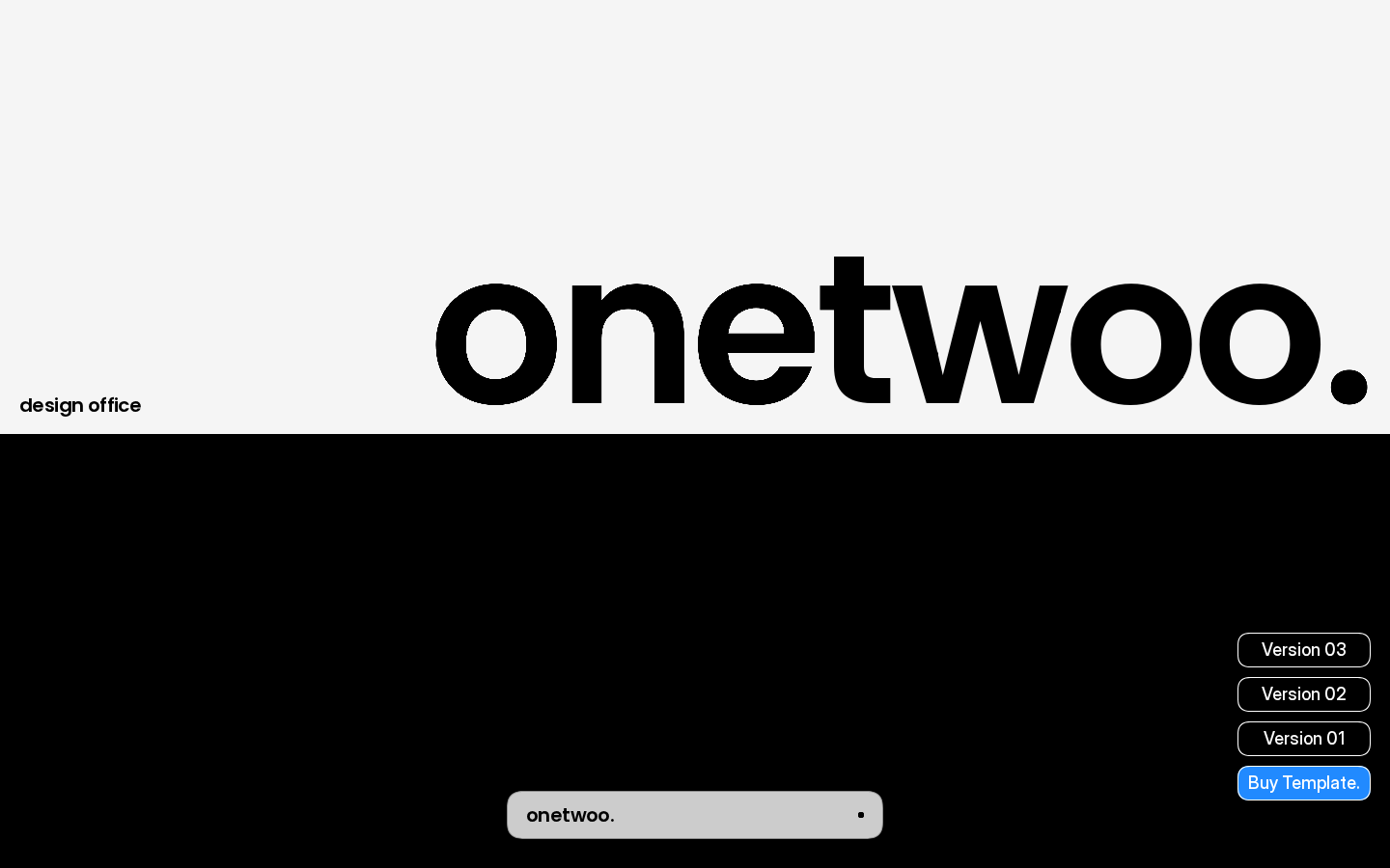 onetwoo 2nd edition template preview