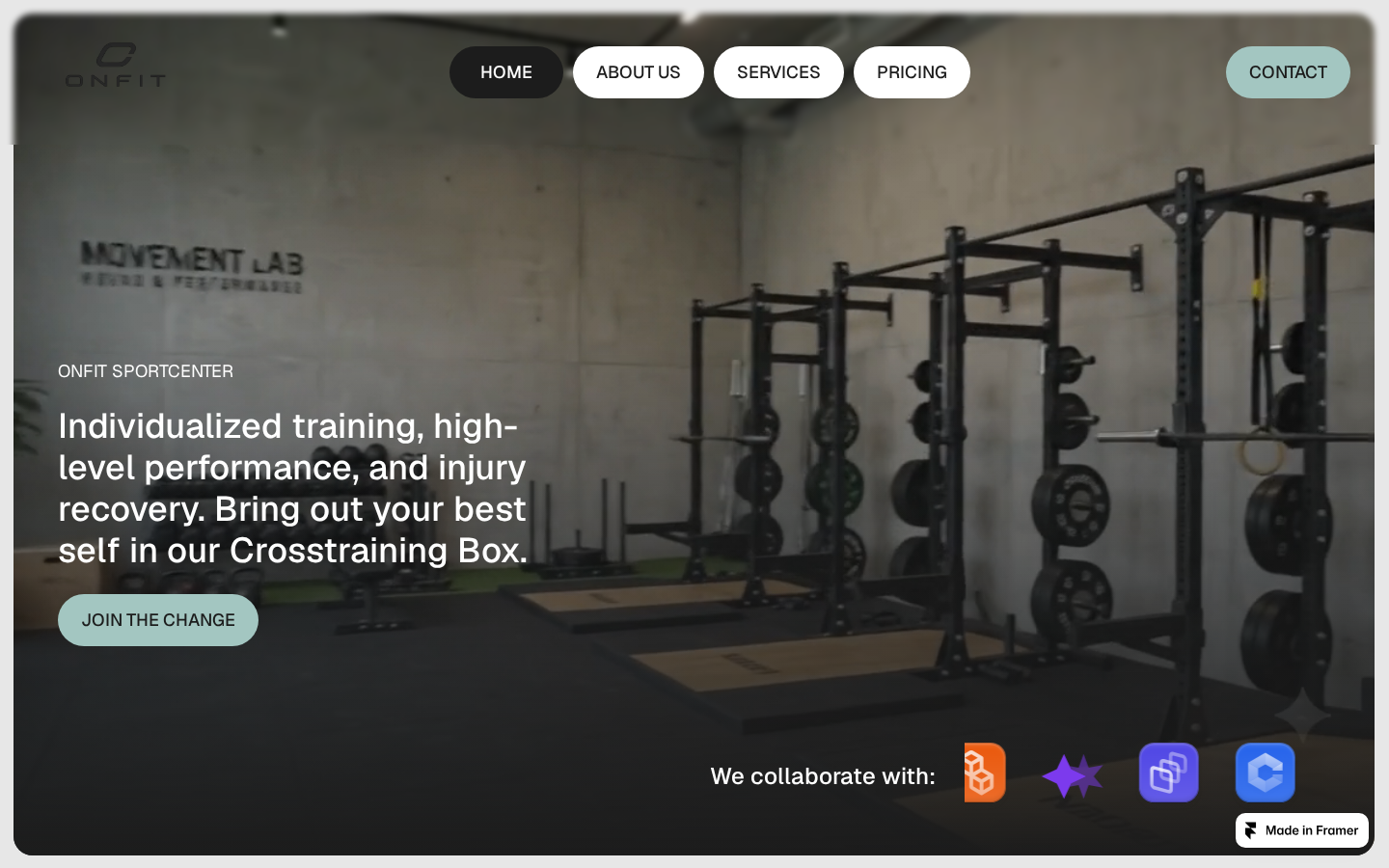 ONFIT template preview