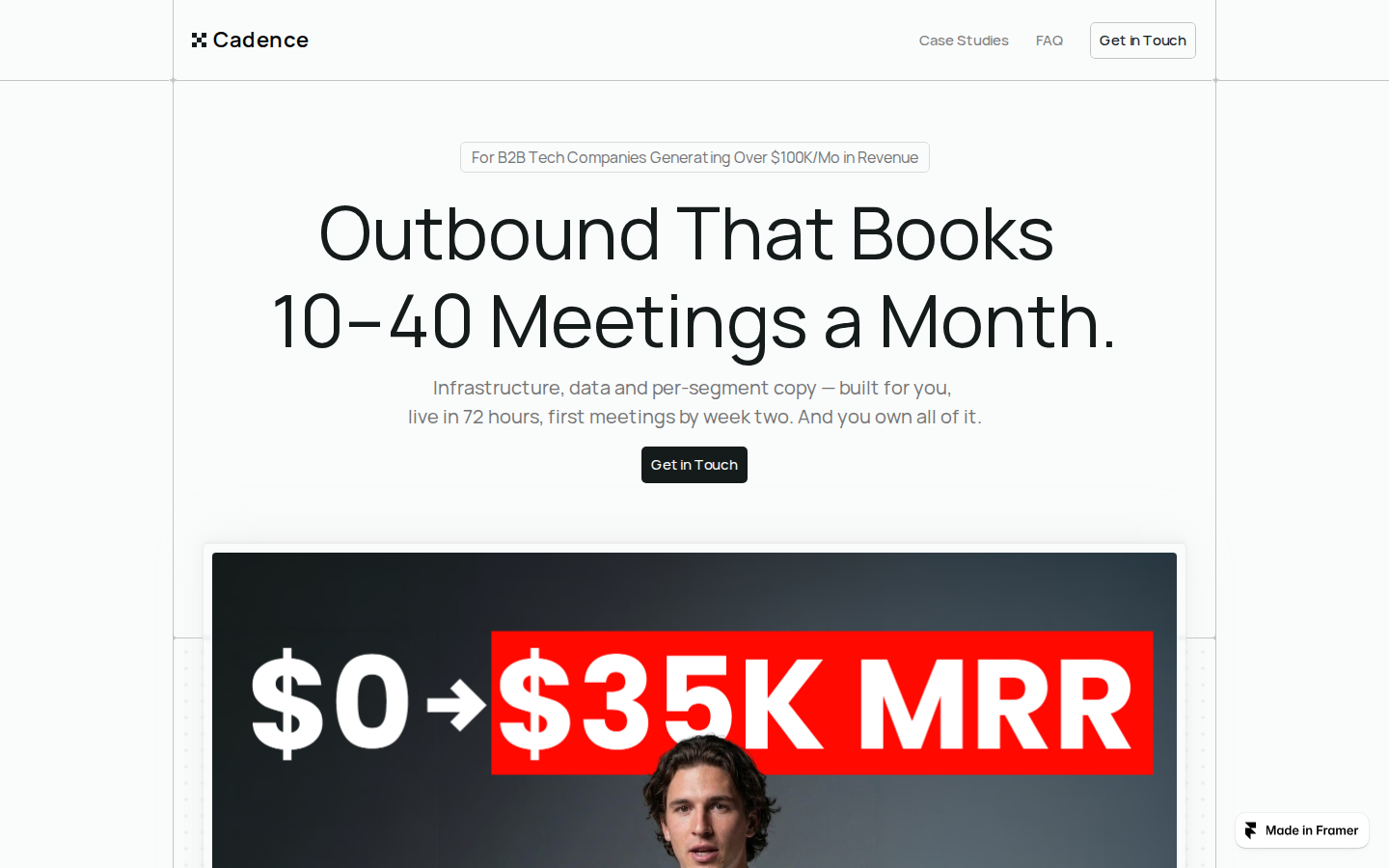 Outbound Automation template preview