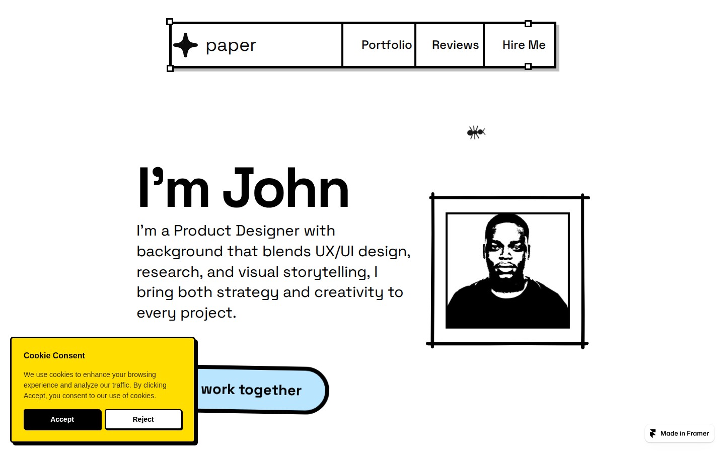 Paper Plane template preview