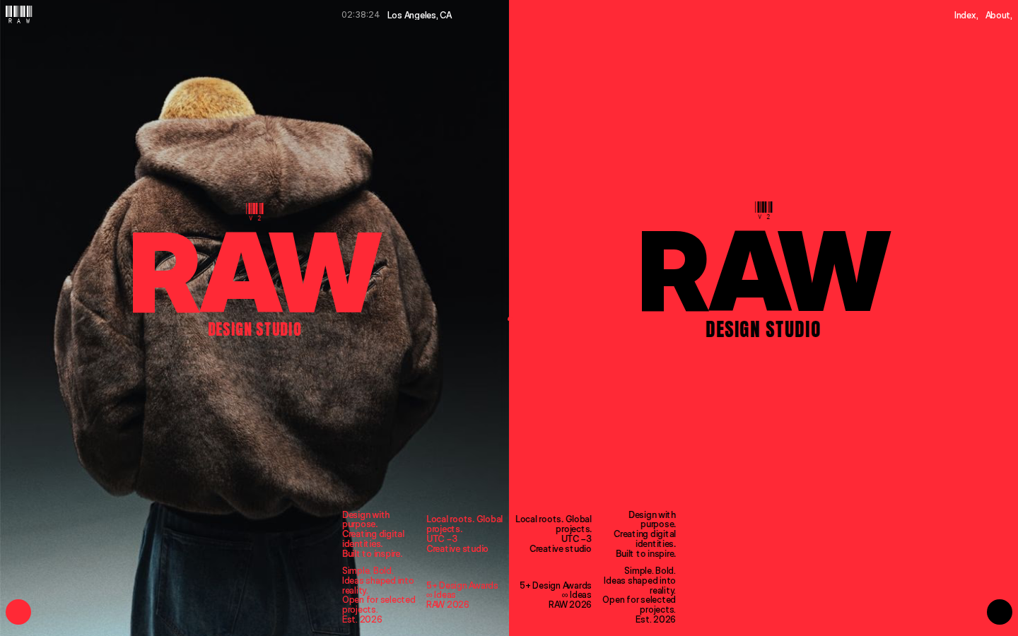 RAW V2 template preview