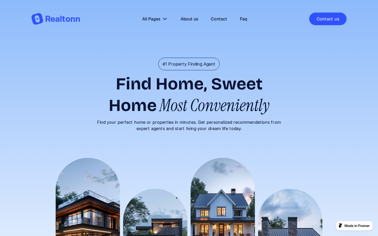 Realton template preview
