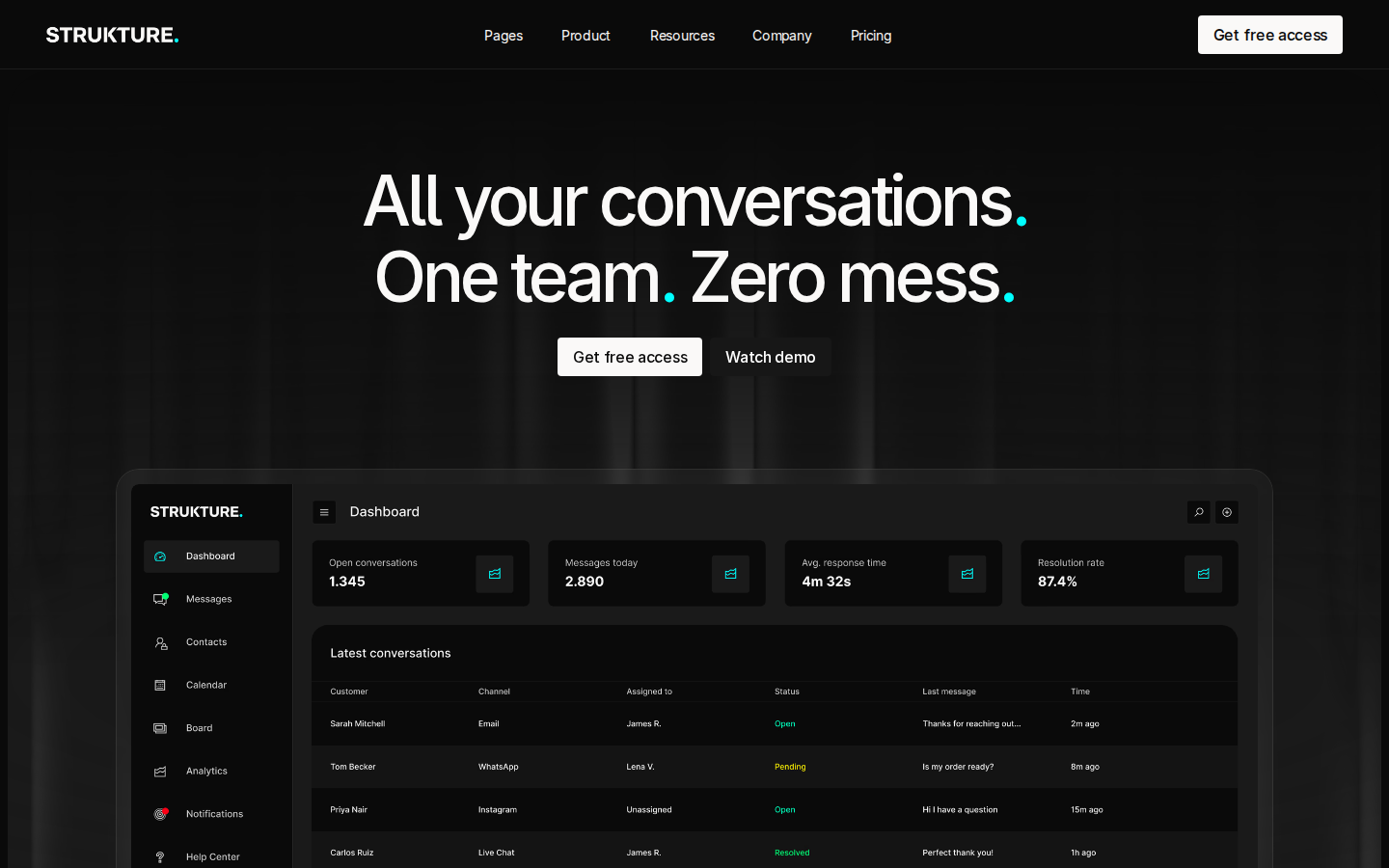 Relix template preview