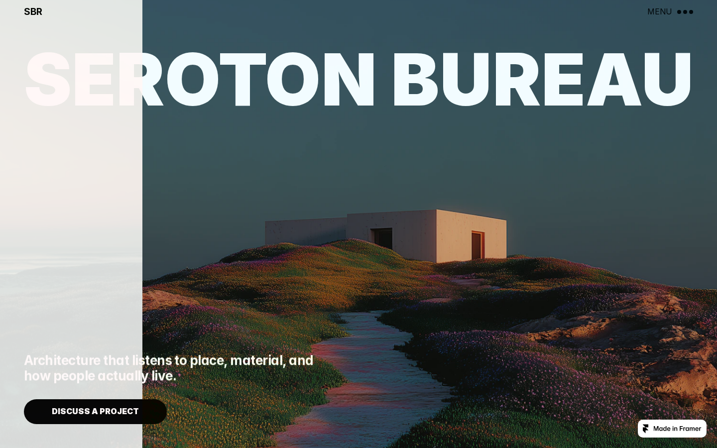 Seroton Bureau template preview