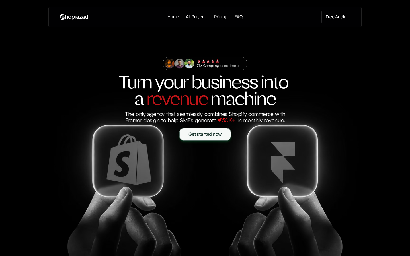 Shopiazad template preview