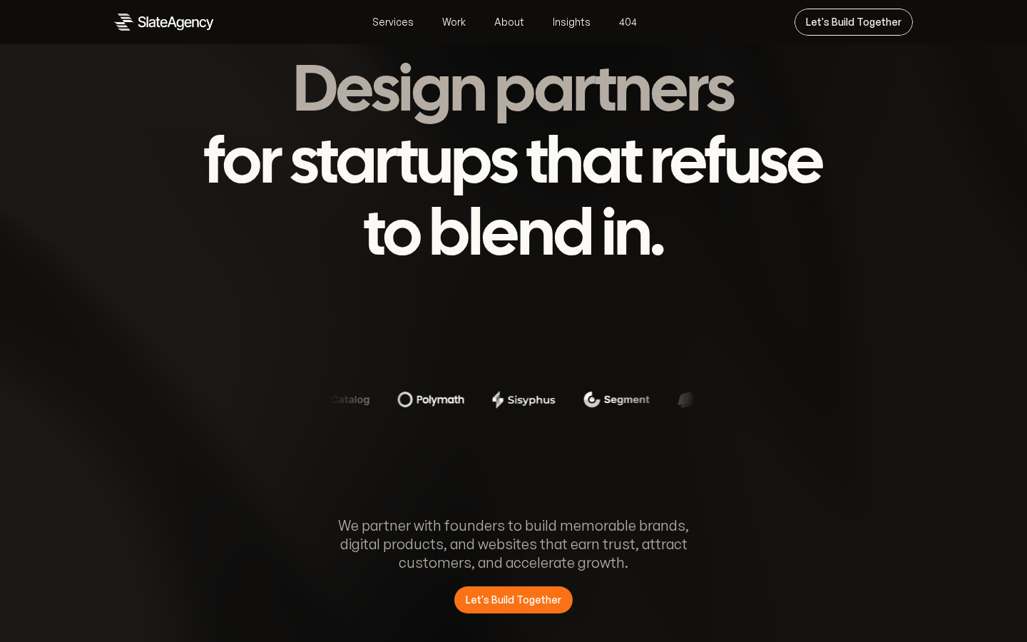 Slate Design template preview