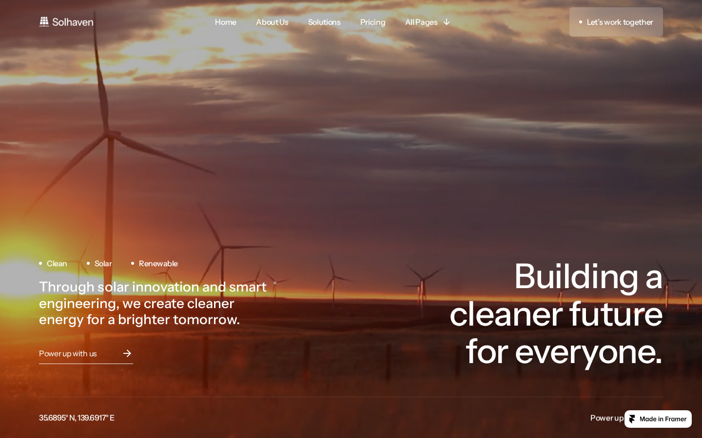 Solhaven template preview