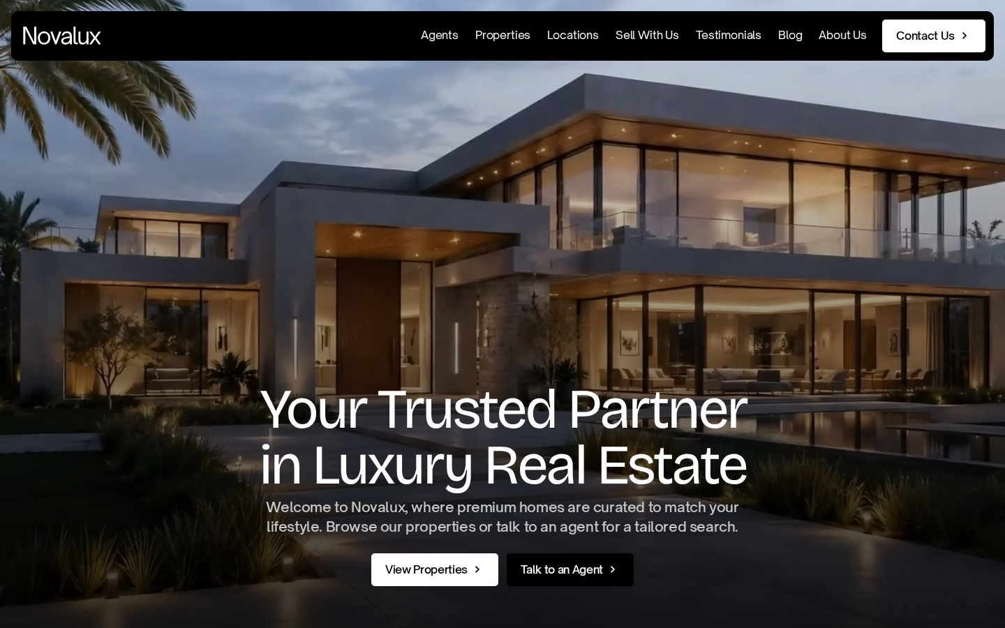 Spark Home template preview