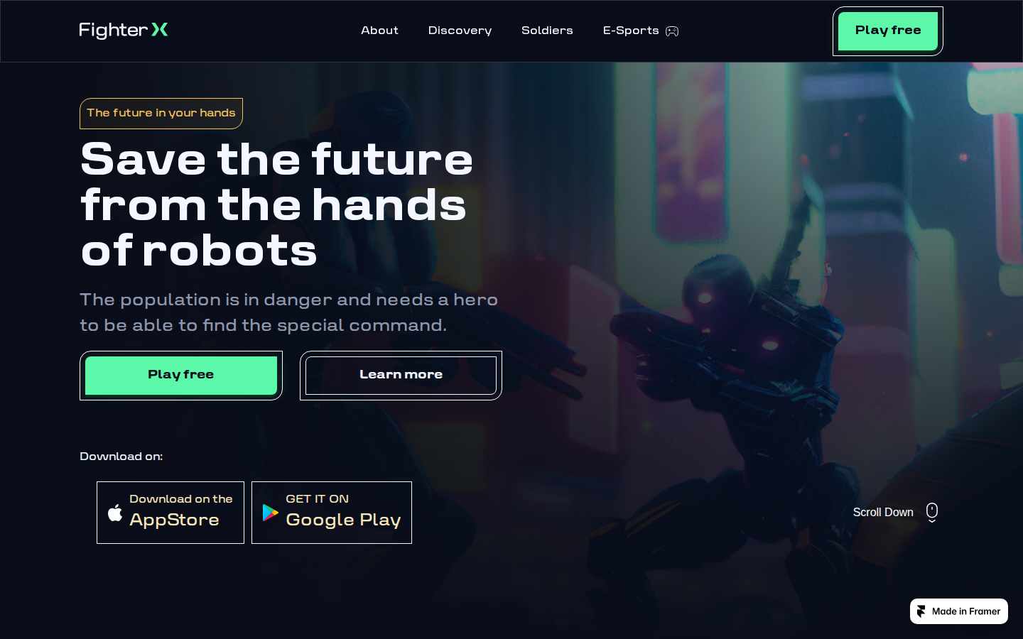 Study Project Kácio template preview