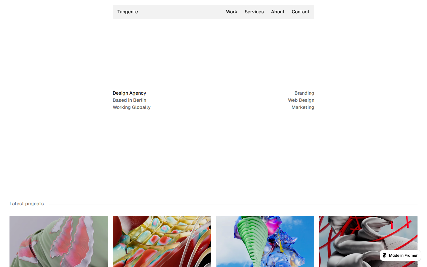 Tangente template preview
