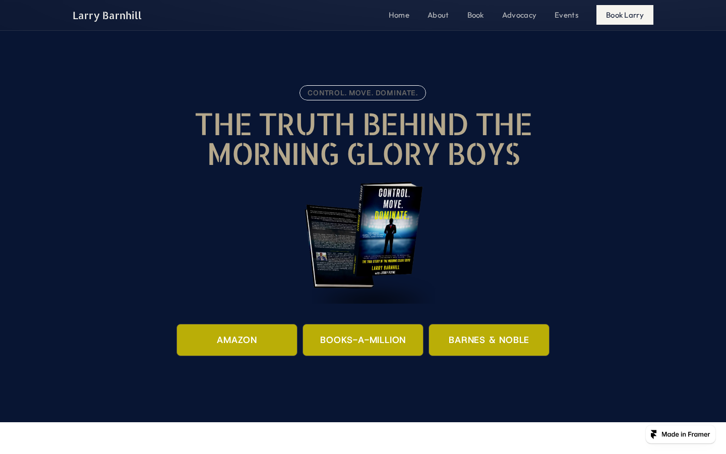 The Author Template template preview