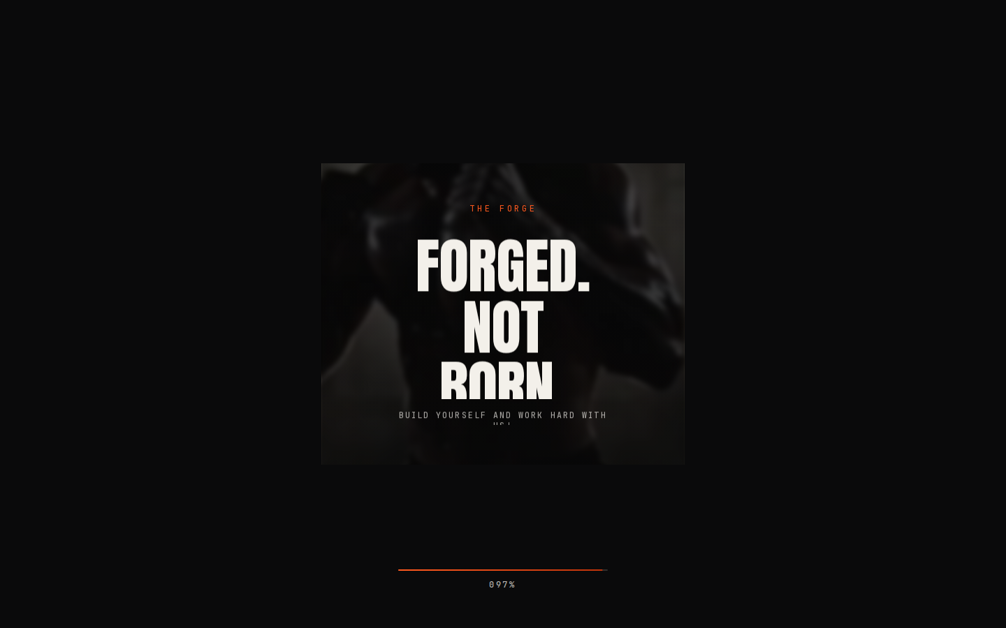 The Forge - MMA template preview