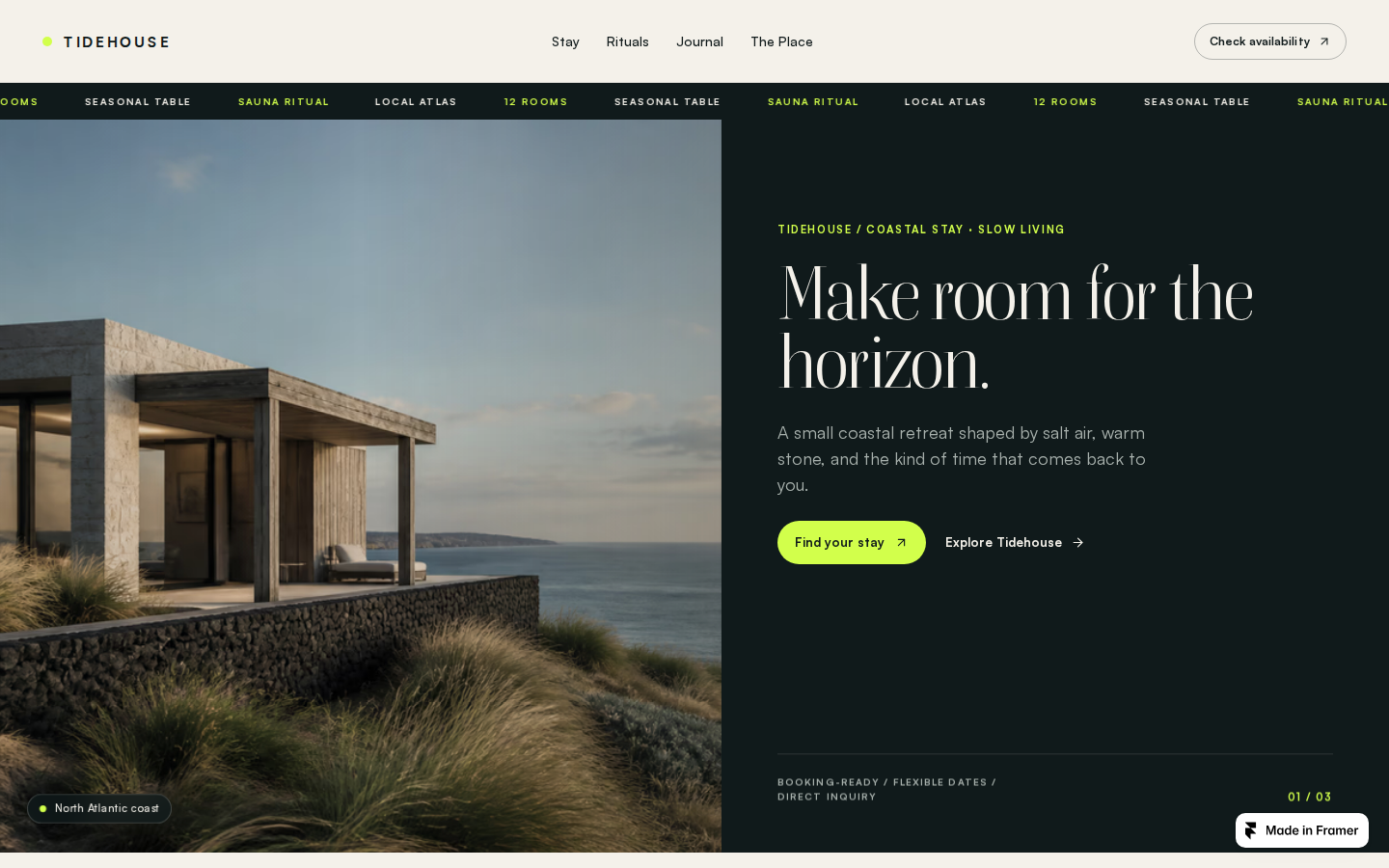 Tidehouse template preview