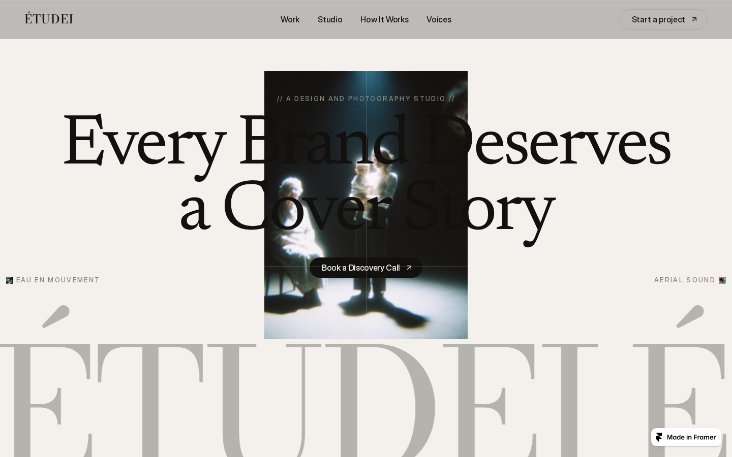 ÉTUDEI template preview