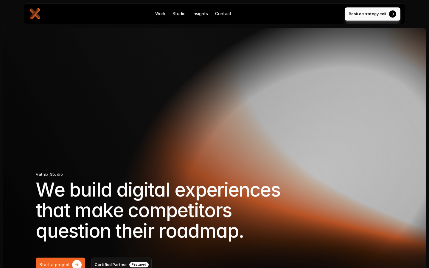 Vatnix Studio template preview
