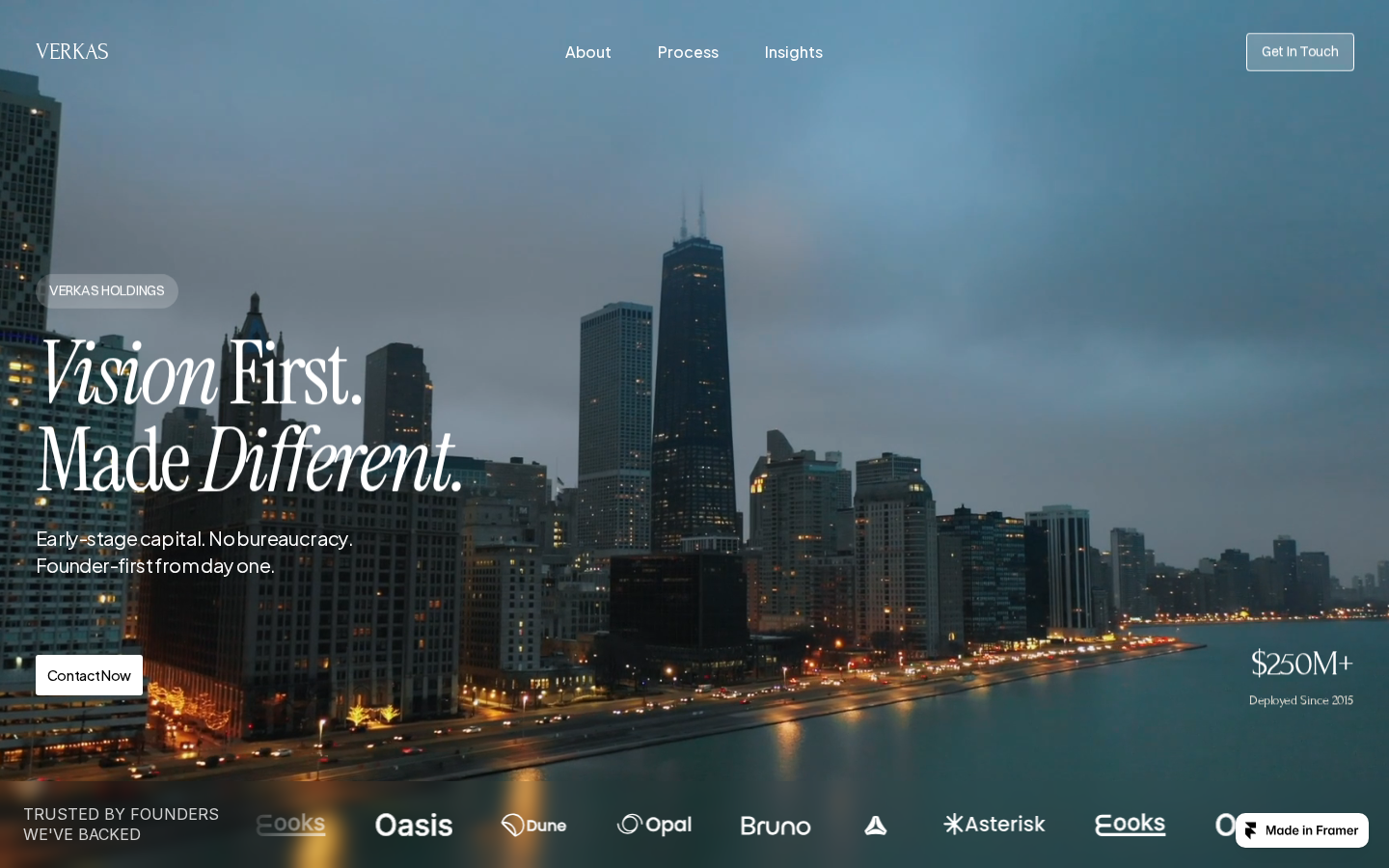 Verkas template preview