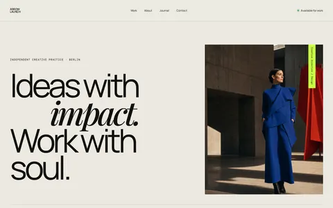 Arrowlaunch template preview