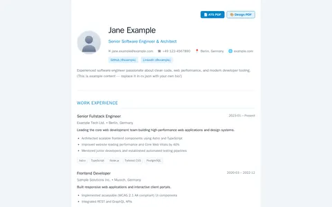 dotcv template preview