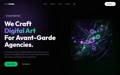 EdenStudio template preview