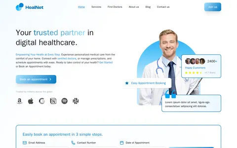 HealNet template preview