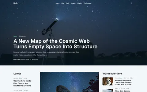 Helix template preview